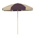 Simply Shade SimplyShade SSUB865KIT-P040-P1765 Tahiti 6.5 ft. Polyester Beach Umbrella with Fiberglass Ribs  Purple SSUB865KIT-P040/P1765